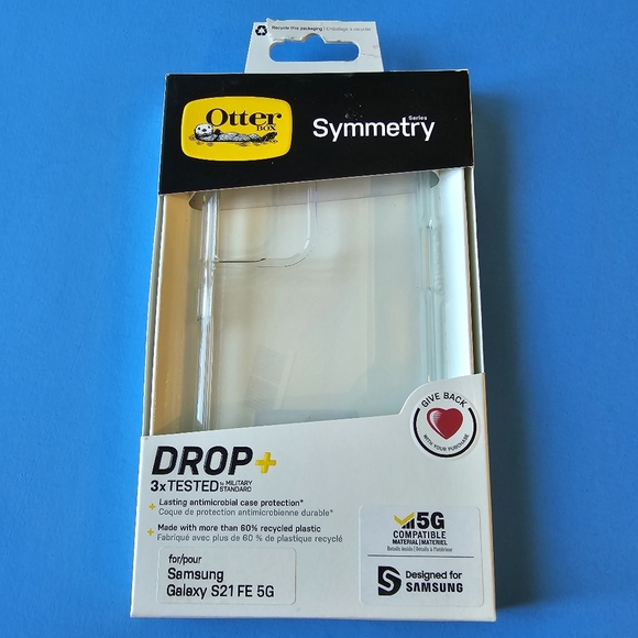 Galaxy S21 FE 5G - Otterbox Symmetry Case (CLEAR) - Picture 1 of 3